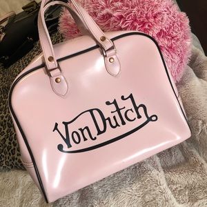 Von Dutch light pink handbag
